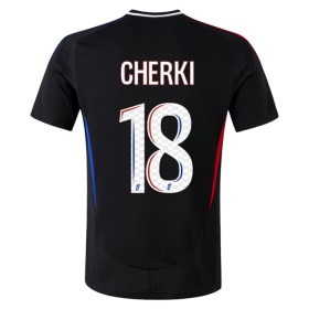 Camiseta de fútbol Olympique Lyonnais Rayan Cherki 18 2ª equipación 2024-25